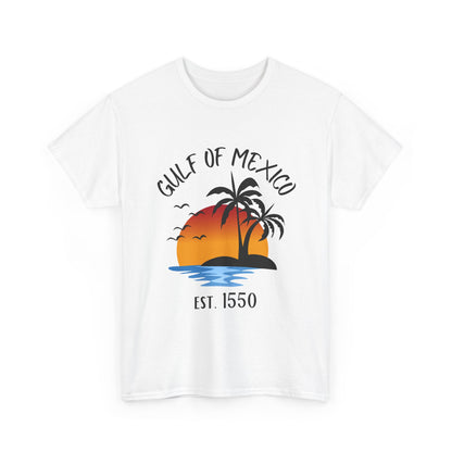 Gulf of Mexico Sunset Political Tee